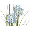 EUROPALMS planta artificial de erva Allium, azul, 120 cm 82600168