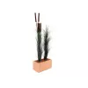 Planta de caniço artificial EUROPALMS com espigas, verde-escuro, 152 cm 82505854