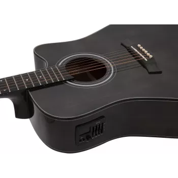 Guitarra acústica Dimavery STW-90 Dreadnought, vintage black 26245082