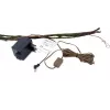 Grinalda de murta-de-turfa EUROPALMS com LEDs, branca, 180 cm 83330308