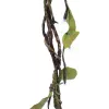 Grinalda de murta-de-turfa EUROPALMS com LEDs, branca, 180 cm 83330308