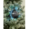 Bola de neve LED EUROPALMS 8 cm, preta, pack de 5 (83501236)