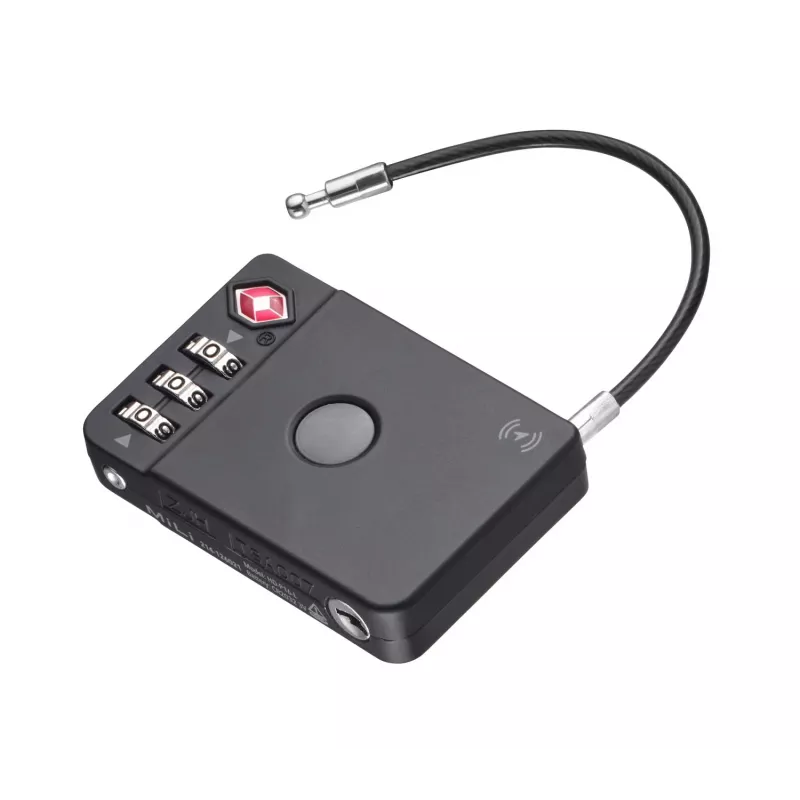 Cadeado de mala com combinação TSA TROIKA TRACK & FIND LOCK (LOK26/BK) – preto
