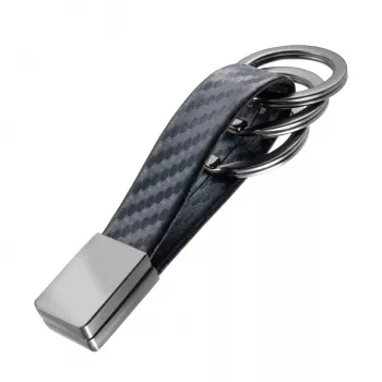 TROIKA TWISTER CARBON porta-chaves (KRG649/CB)