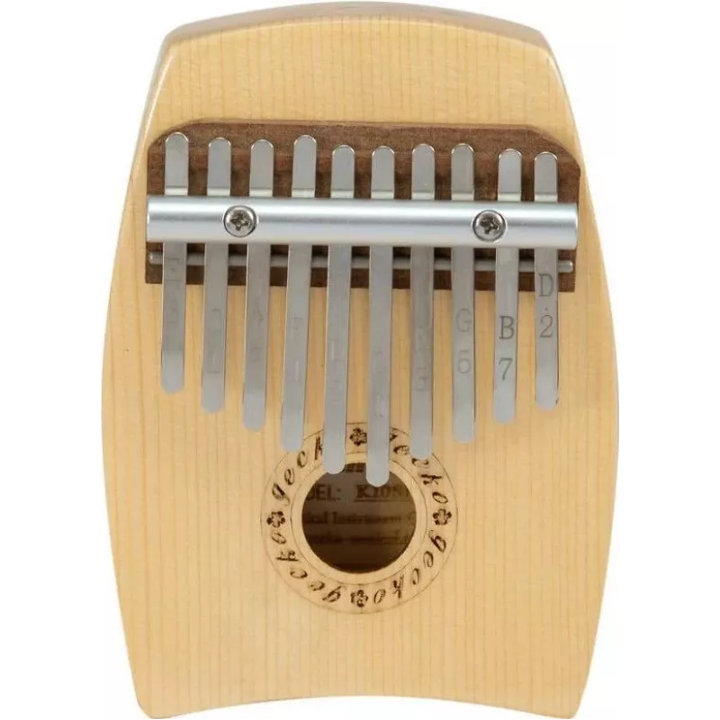 Kalimba Dimavery KL-1, 10 teclas dó maior, madeira de sapele natural 26051610
