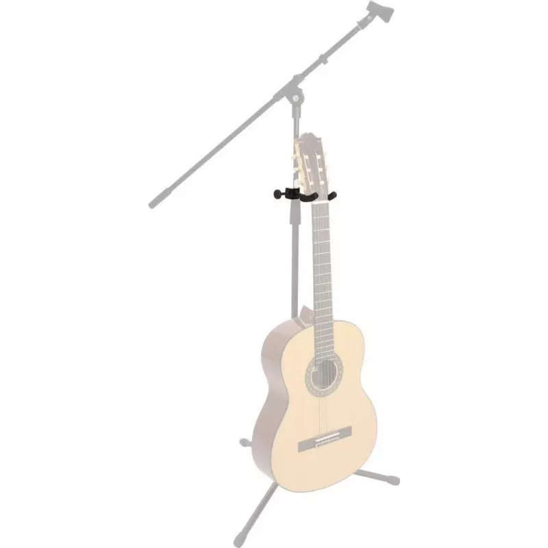 Adaptador de suporte de guitarra DIMAVERY para suporte de microfone, preto 26348028