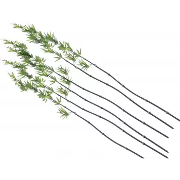 EUROPALMS cana de bambu artificial com folhas, 180cm, pack de 6 82509260