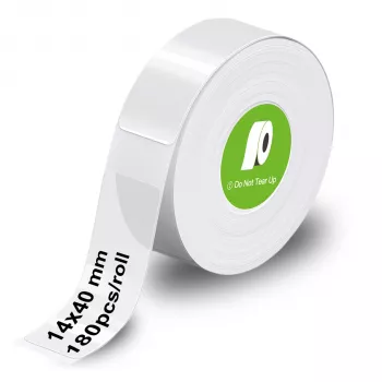 Olympia 6313 rolo de etiquetas transparente 14 mm x 40 mm (180 etiquetas)