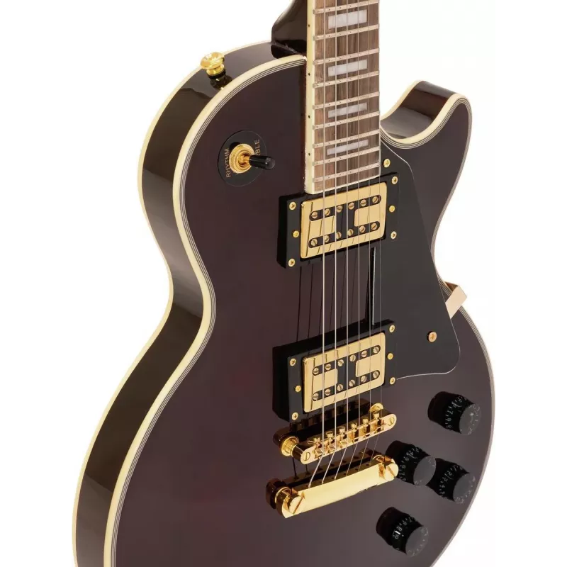 DIMAVERY LP-700 guitarra elétrica, bordô 26219386