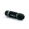 BALS 7371-1 ficha Schuko 16A 3p 250V IP54 preto borracha
