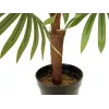 EUROPALMS palmeira-leque planta artificial, 88cm, verde, vaso preto 82509301