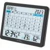 TECHNOLINE WT2600 despertador-calendário por rádio, preto