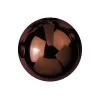 EUROPALMS Bola decorativa 3,5 cm, castanha, brilhante, 48 unid. (8350129V)