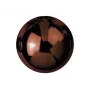 EUROPALMS Bola decorativa 3,5 cm, castanha, brilhante, 48 unid. (8350129V)