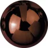 EUROPALMS Bola decorativa 3,5 cm, castanha, brilhante, 48 unid. (8350129V)