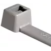 HellermannTyton 116-01818 Abraçadeira de cabos de poliamida cinzenta, 100 mm x 2,5 mm, feixe 22 mm, pack de 100