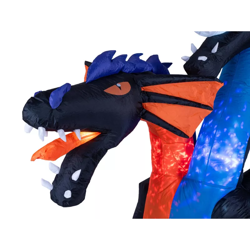 EUROPALMS Figura de dragão insuflável de Halloween, 208 cm 83316157