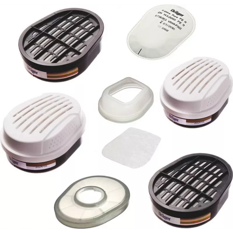 Dräger X-plore Suporte de almofada base para filtro de baioneta (pack de 2) 6738039