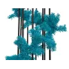 EUROPALMS Grinalda artificial de abeto turquesa 270 cm 83500413