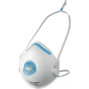 Dräger X-plore 1320 FFP2 V NRD Máscara de proteção respiratória de partículas com válvula (pack de 10) (3951214)