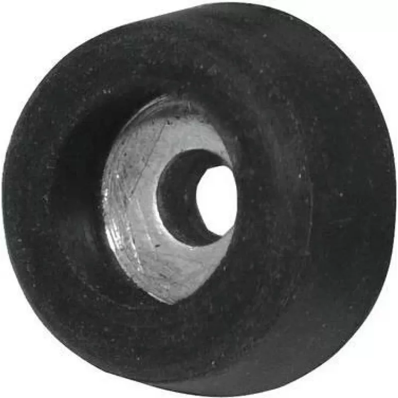 ACCESSORY Pé de borracha pequeno com anel de aço (3000130A) - Pé de borracha pequeno com anel de aço, preto