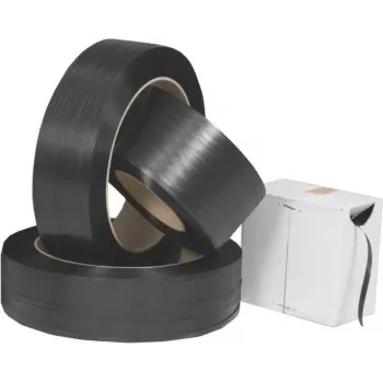 Banholzer & Wenz Cinta de cintagem PP pack de rolos pequenos 12,7 mm, 4 rolos x 700 m, núcleo 62 mm (30311)