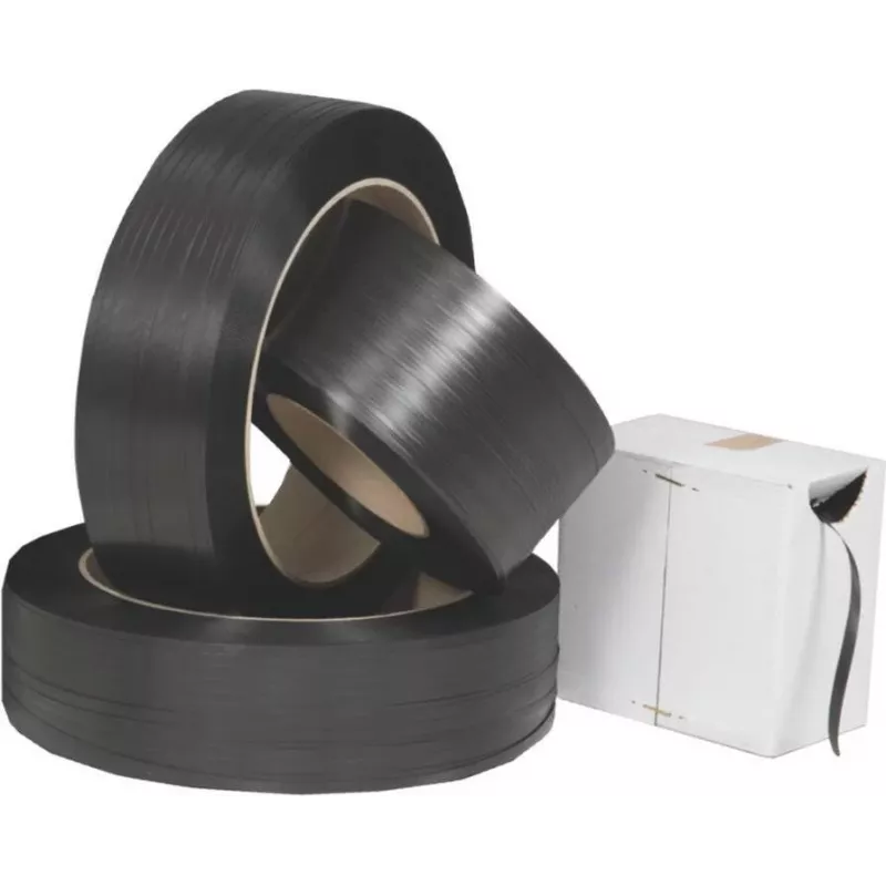 Banholzer & Wenz Cinta de cintagem PP pack de rolos pequenos 12,7 mm, 4 rolos x 700 m, núcleo 62 mm (30311)
