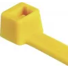 HellermannTyton T30R Abraçadeira de cabos amarela 150 x 3,6 mm, PA66, 100 unid. (116-01814)
