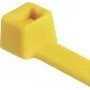 HellermannTyton T30R Abraçadeira de cabos amarela 150 x 3,6 mm, PA66, 100 unid. (116-01814)