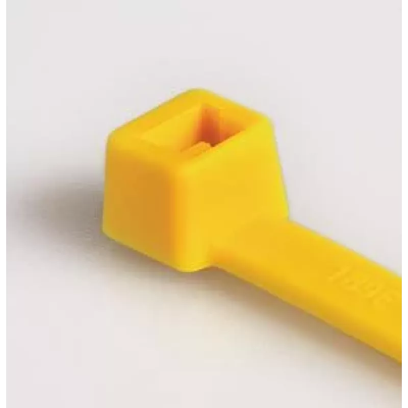 HellermannTyton T30R Abraçadeira de cabos amarela 150 x 3,6 mm, PA66, 100 unid. (116-01814)