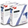 HellermannTyton HIS-PACK-9,5/4,7-BU Tubo termorretrátil, azul, diâmetro expandido 9,5 mm, retraído 4,7 mm, 5 m de comprimento, proporção 2:1, caixa distribuidora