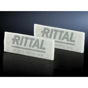 Filtro de esteira Rittal SK 3174100, G3, pack de 12, para SK 3138/3139