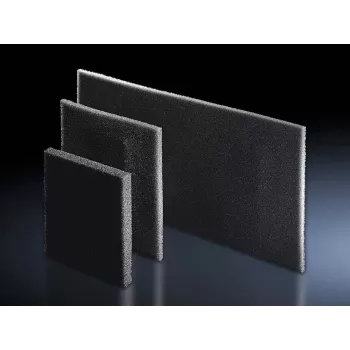 Filtro de esteira Rittal para ventilador de filtro, 599 x 320 mm, 8 mm, moldura de plástico, pack de 3 (3285920)