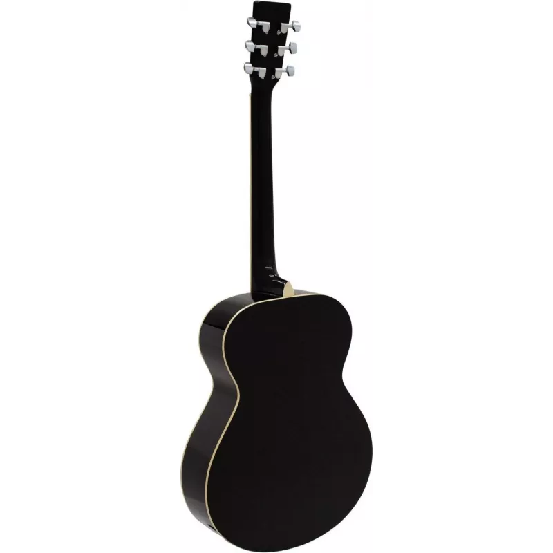 Guitarra western DIMAVERY AW-303 preta (26242004)
