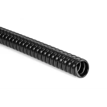 Tubo espiral HellermannTyton SPS-30-PP-BK, polipropileno, preto, 30 mm de diâmetro exterior, 25 m 162-10300
