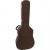 Estojo moldado DIMAVERY para guitarra western, castanho (26341018)