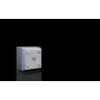 Caixa de botão de pressão Rittal HD, aço inoxidável 1.4301, um furo, IP69/IP69K, montagem na parede, escovado 1681600