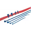 Abraçadeira de cabos standard HellermannTyton T80L, 390 x 4,6 mm, PA66, azul, 100 unid. 116-05416