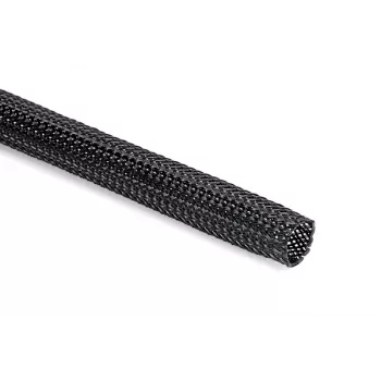 Manga de malha HellermannTyton HEGP25-PET-BK, poliéster, preta, 18-34 mm, 50 m 170-12500