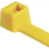 Abraçadeira de cabos standard HellermannTyton T80R-N66-YE-C1, 210 x 4,6 mm, amarela, 100 unid. 116-08014