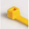 Abraçadeira de cabos standard HellermannTyton T80R-N66-YE-C1, 210 x 4,6 mm, amarela, 100 unid. 116-08014
