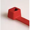 Abraçadeira de cabos standard HellermannTyton T80R-N66-RD-C1, 210 mm x 4,6 mm, vermelha, 100 unid. 116-08012