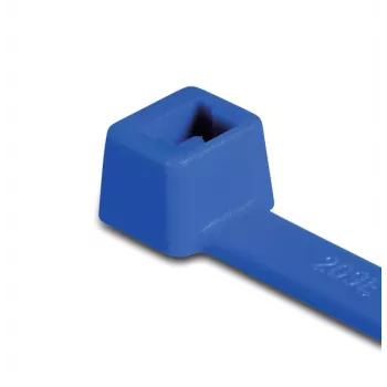 Abraçadeira de cabos HellermannTyton T150R, azul, PA66, 380 mm x 8,8 mm, pack de 100 116-15016