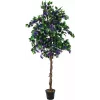 EUROPALMS Planta artificial Bougainvillea lavanda 180cm 82507036