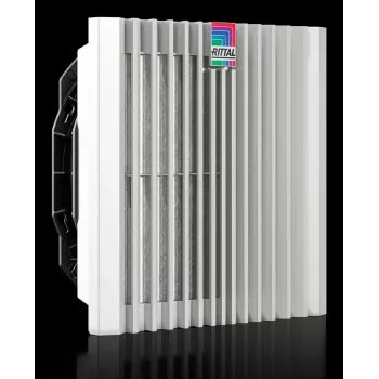 Rittal Blue e+ Ventilador de filtro EMC 175/157 m³/h 115 V RAL 7035 3240810