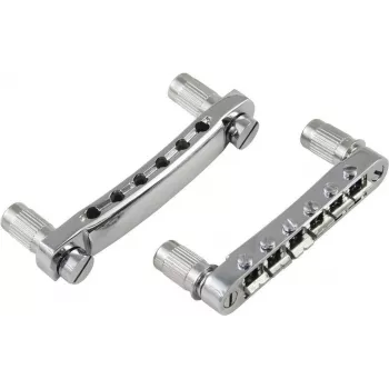 DIMAVERY Ponte e stopbar tailpiece para guitarras estilo LP 26300214