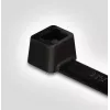 HellermannTyton T18L-HS-BK-C1 Abraçadeira, poliamida 6.6, preto, 100 mm x 2,5 mm, 100 unid.