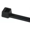 HellermannTyton T18L-HS-BK-C1 Abraçadeira, poliamida 6.6, preto, 100 mm x 2,5 mm, 100 unid.
