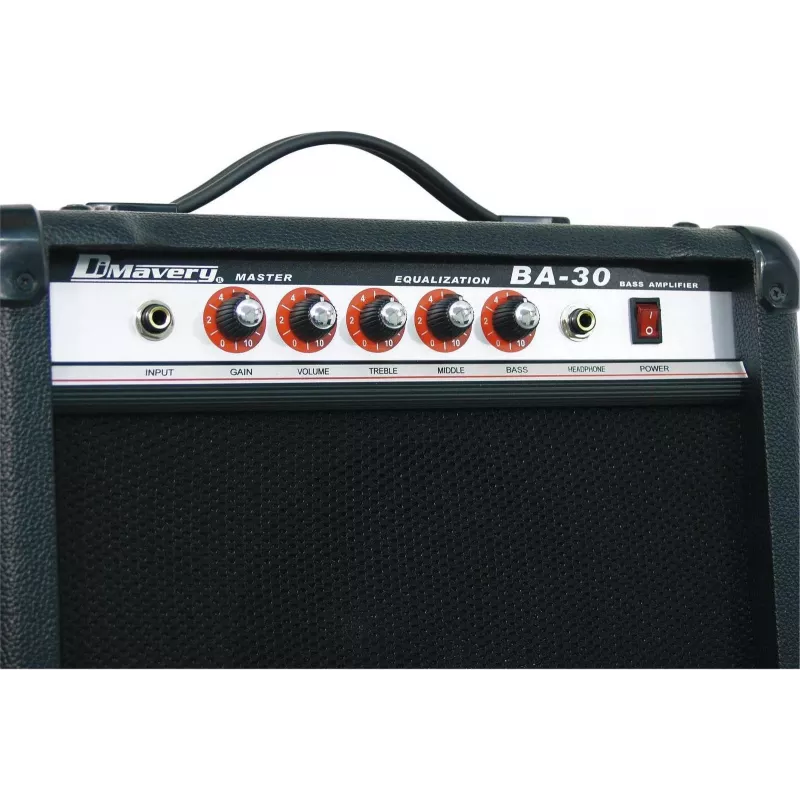 DIMAVERY BA-30 amplificador de baixo, 30W 26363030