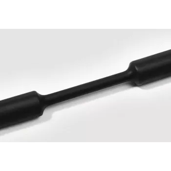 HellermannTyton TREDUX-6/2 PO-X BK 15 Tubo termorretrátil, 3:1, 6mm para 2mm, preto, 1m